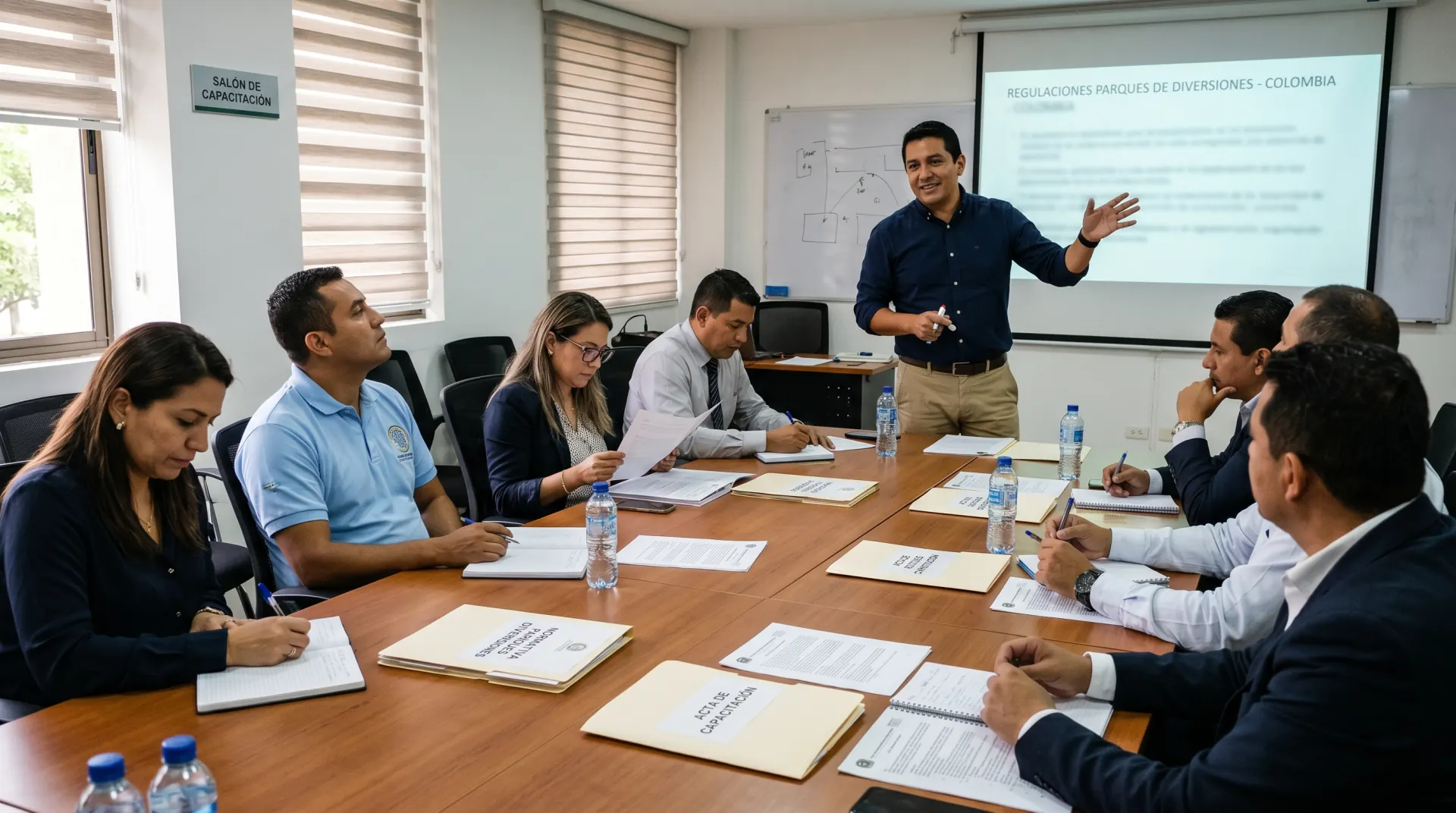 Capacitación a funcionarios públicos sobre normativa de parques